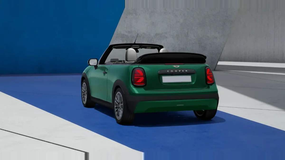 MINI Cooper C Cabrio Classic en renting en Zaragoza — Trasera