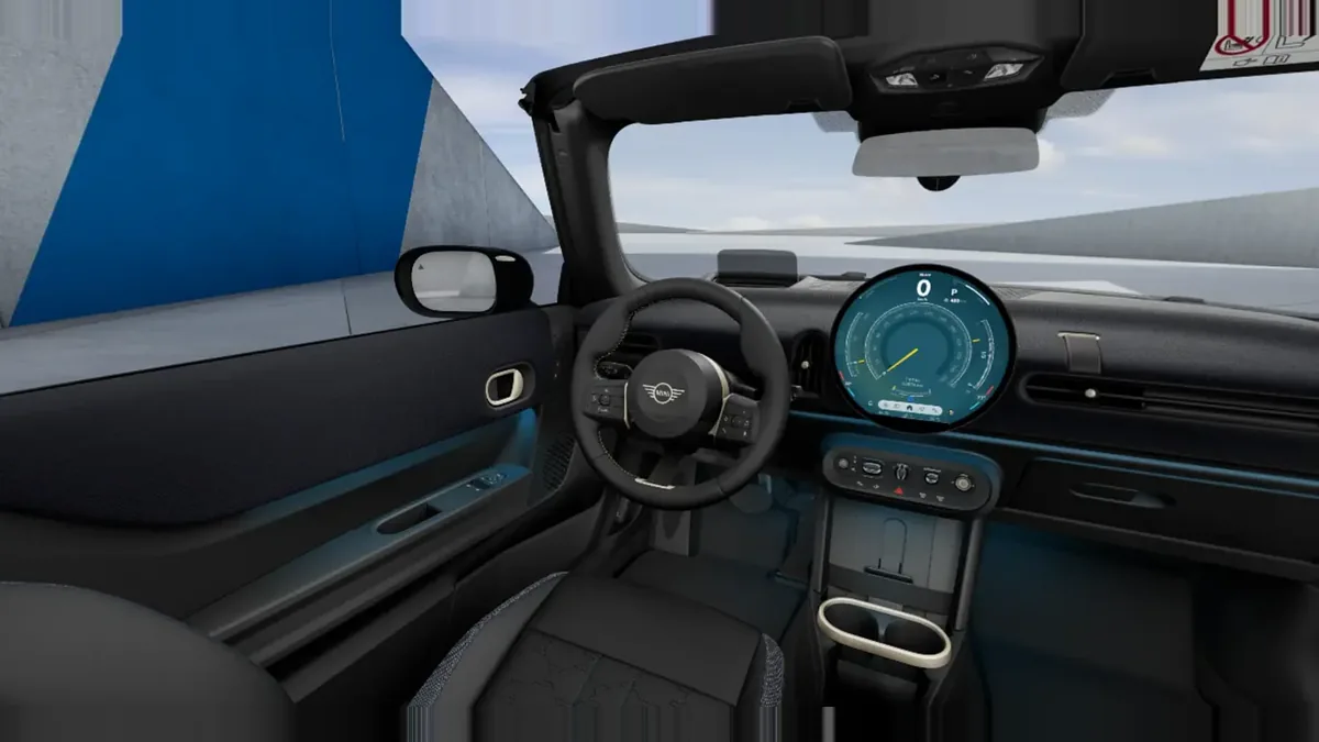MINI Cooper C Cabrio Classic en renting en Zaragoza — Delantera