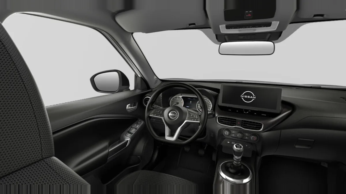 Nissan Juke 1.0 DIG-T 114CV Acenta II en renting en Zaragoza — Delantera
