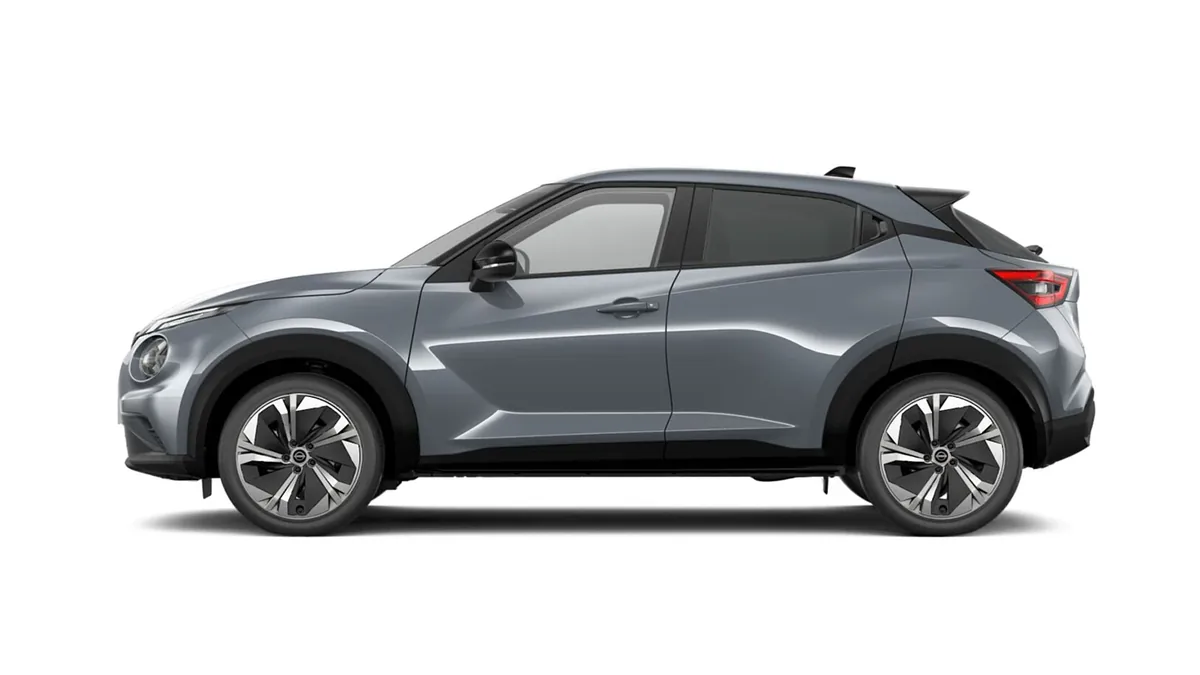Nissan JUKE HYBRID N-CONNECTA 145CV AUT. en renting en Zaragoza — Lateral