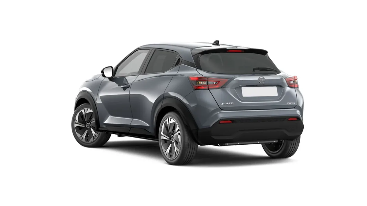 Nissan JUKE HYBRID N-CONNECTA 145CV AUT. en renting en Zaragoza — Delantera
