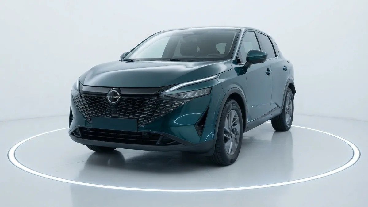 Nissan Qashqai DIG-T 103kW (140CV) MHEV 4x2 Acenta Deep Blue Ocean en renting en Zaragoza — Lateral