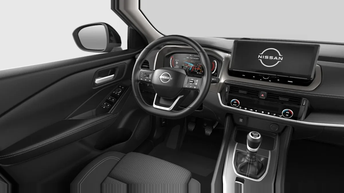 Nissan Qashqai DIG-T 116kW (158CV) MHEV Acenta en renting en Zaragoza — Delantera