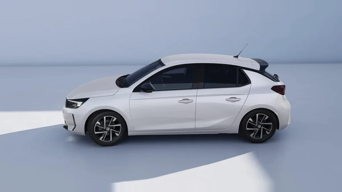 Opel Corsa GS 1.2T 74kW (100CV) en renting en Zaragoza — Lateral
