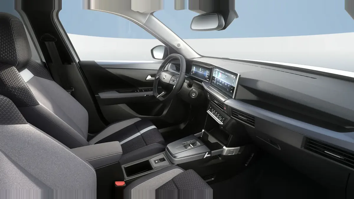 Opel Frontera GS 1.2T XHT Hybrid eDCT6 107kW S/S en renting en Zaragoza — Interior