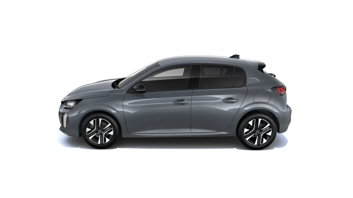 Peugeot 208 1.2 Allure PureTech S&S en renting en Zaragoza — Lateral