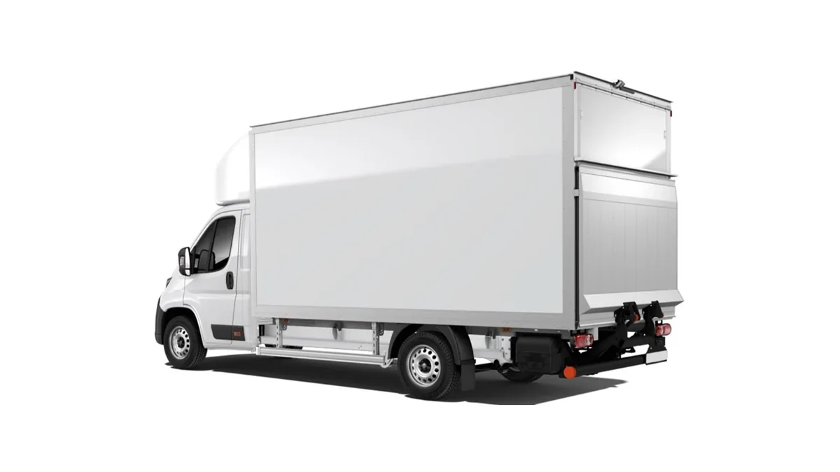 Peugeot Boxer Caja Paquetera Portón L3 3.5T Max BlueHDi 180 S&S 6vel en renting en Zaragoza — Trasera