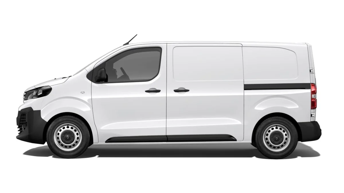 Peugeot Expert Furgón M Diésel 150CV en renting en Zaragoza — Lateral
