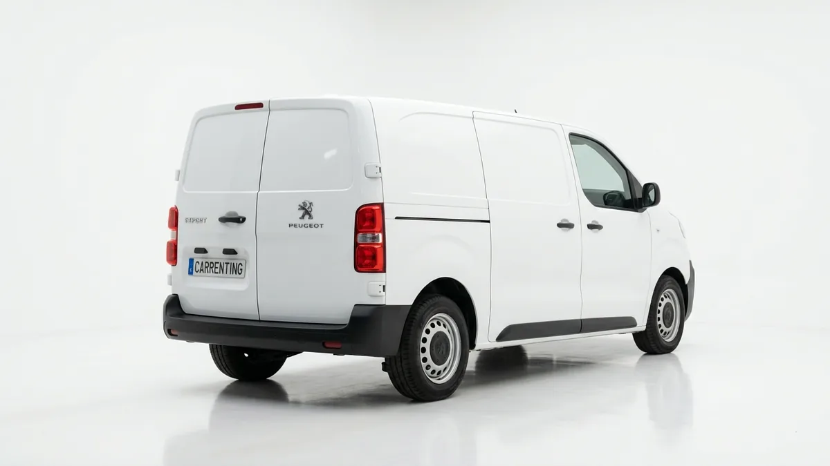 Peugeot Expert Furgón M Diésel 150CV en renting en Zaragoza — Trasera