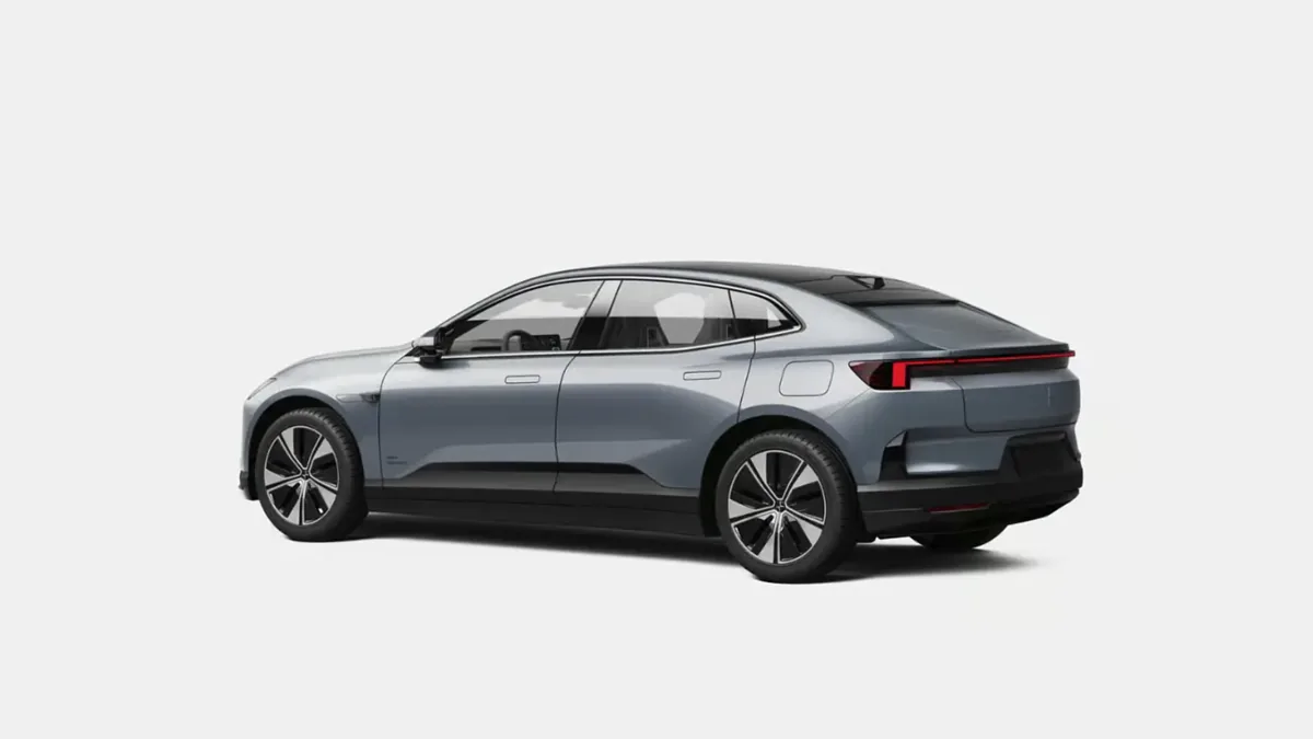 Polestar 4 Long Range Single Motor en renting en Zaragoza — Trasera