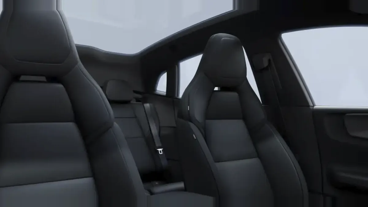 Polestar 4 Long Range Single Motor en renting en Zaragoza — Interior