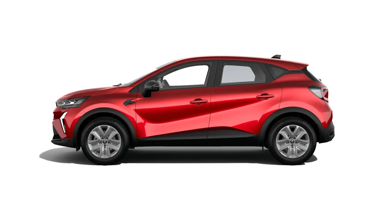 Renault Captur Evolution ECO-G 120CV en renting en Zaragoza — Lateral