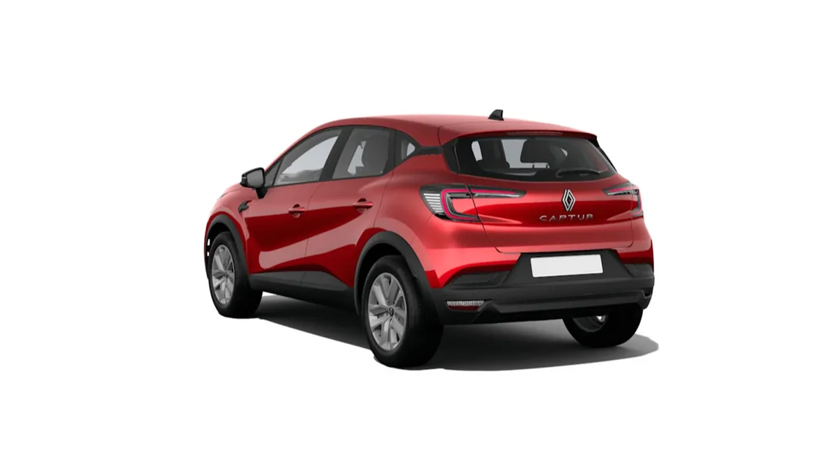 Renault Captur Evolution ECO-G 120CV en renting en Zaragoza — Trasera