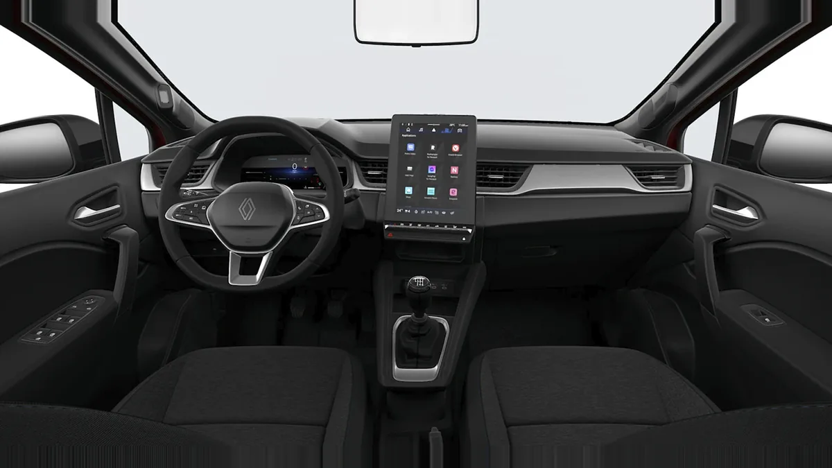 Renault Captur Evolution ECO-G 120CV en renting en Zaragoza — Delantera