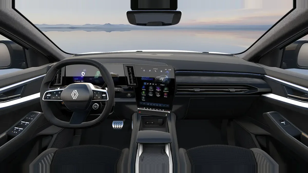 Renault Espace Espirit Alpine Full Hybrid E-Tech 146kW 7p en renting en Zaragoza — vista 6