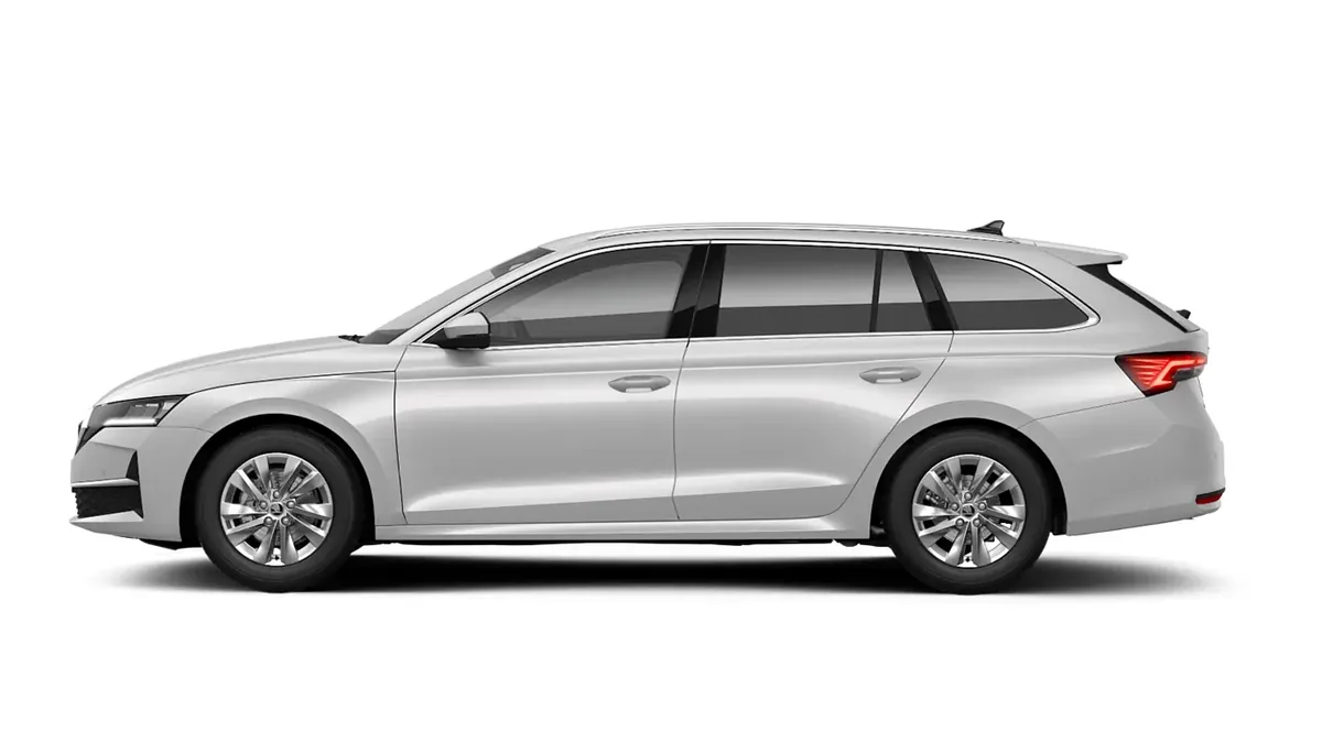 Škoda Octavia Combi Selection 2.0 TDI 150CV DSG 7vel en renting en Zaragoza — Lateral