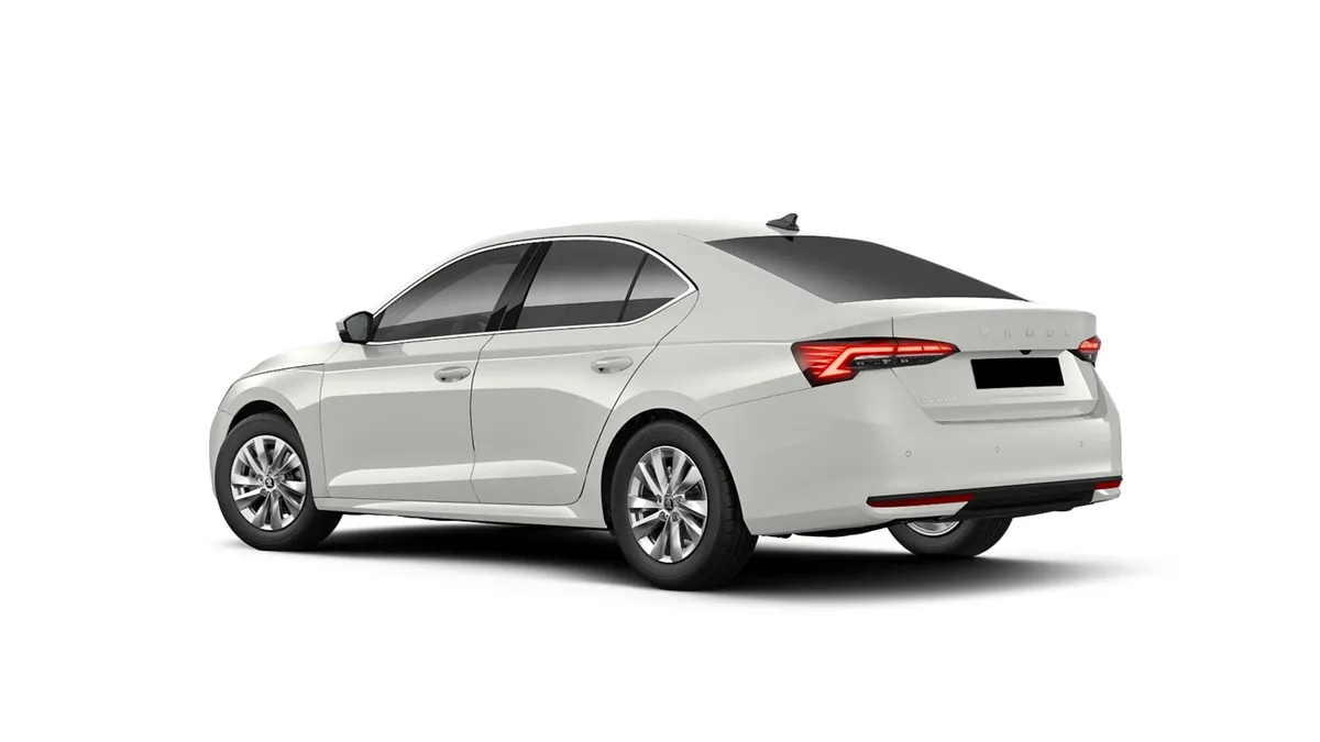 Škoda Octavia Limo Selection 2.0 TDI 150CV DSG 7vel en renting en Zaragoza — Trasera
