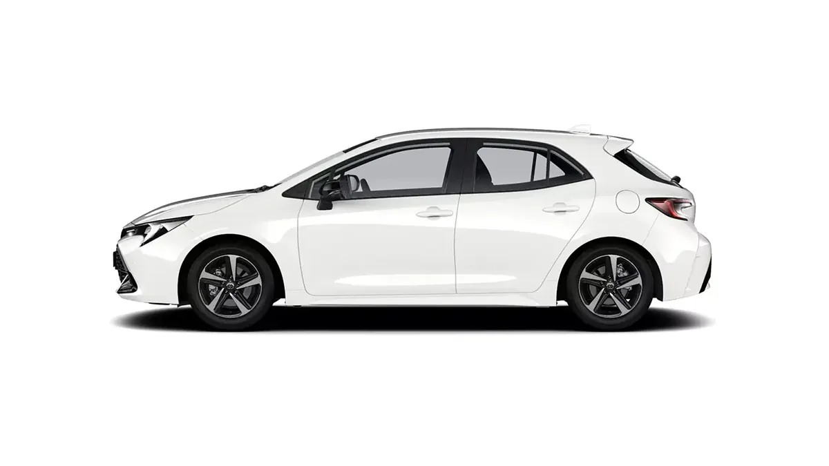Toyota Corolla 140H Active en renting en Zaragoza — Trasera