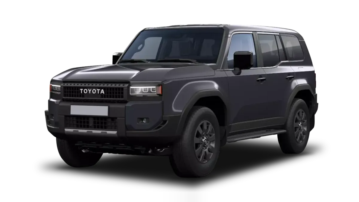 Toyota Land Cruiser 250 Hybrid 48V VX en renting en Zaragoza — Lateral