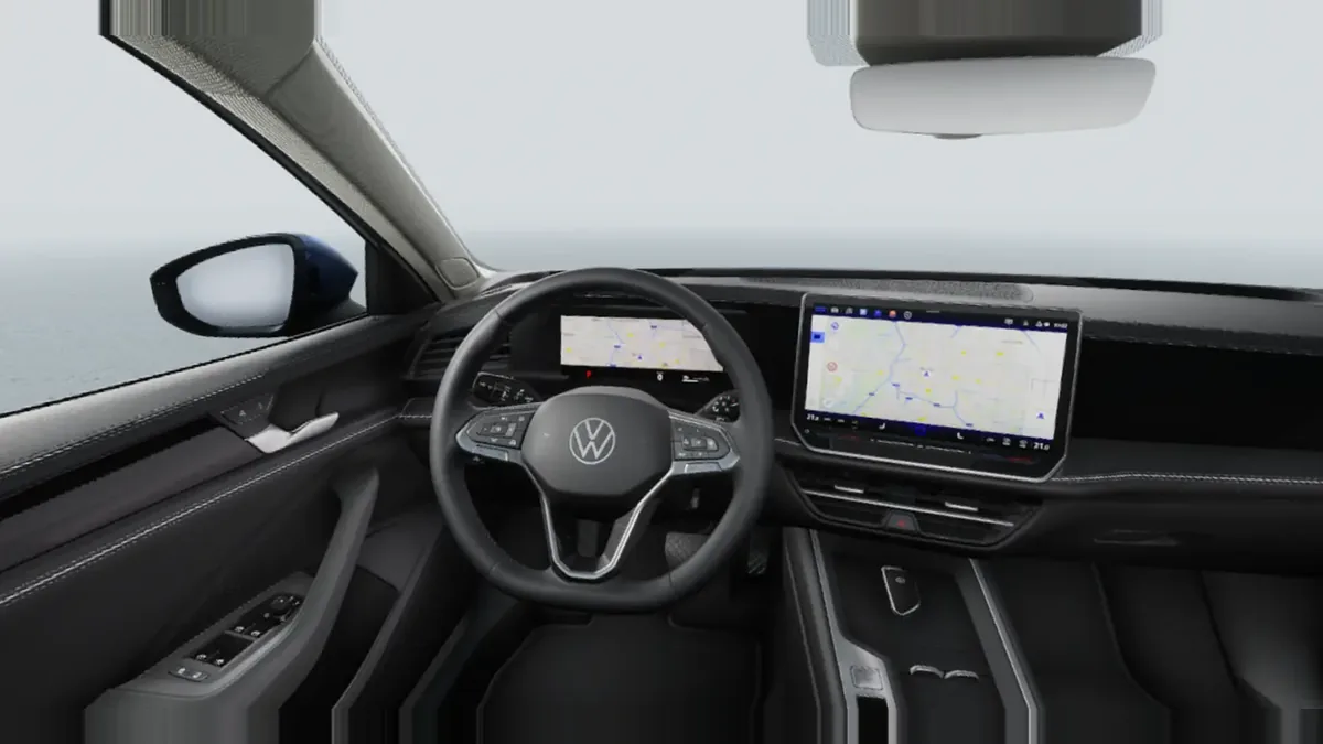 Volkswagen Passat Business 2.0 TDI 90kW DSG en renting en Zaragoza — Interior
