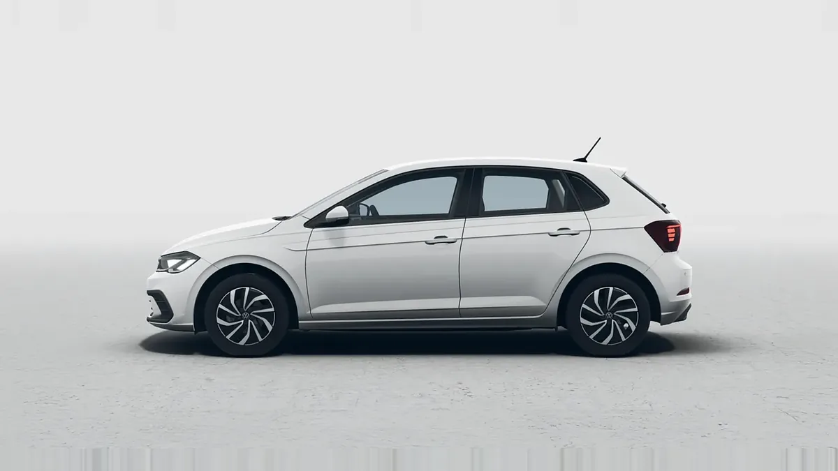 Volkswagen Polo Match 1.0 TSI 70kW (95CV) en renting en Zaragoza — Lateral